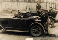 In auto ad Acireale 1921
