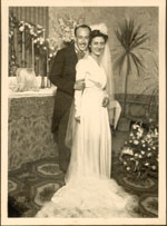 Pap e mamma il giorno delle nozze
