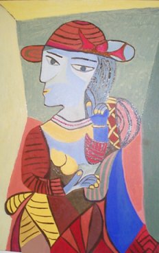 Ritratto di marie Therese Walter .....da P.R. Picasso